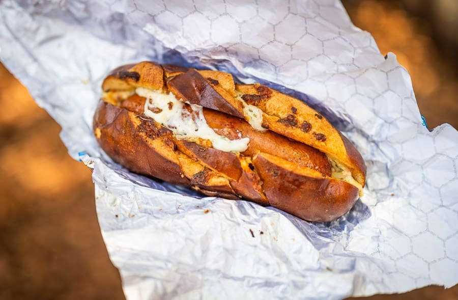 Disneyland Garlic Pretzel Bread Recipe