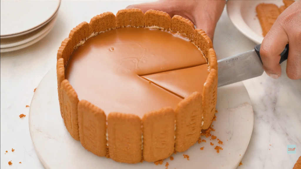 Vegan Biscoff Cheesecake Recipe No Bake (6)