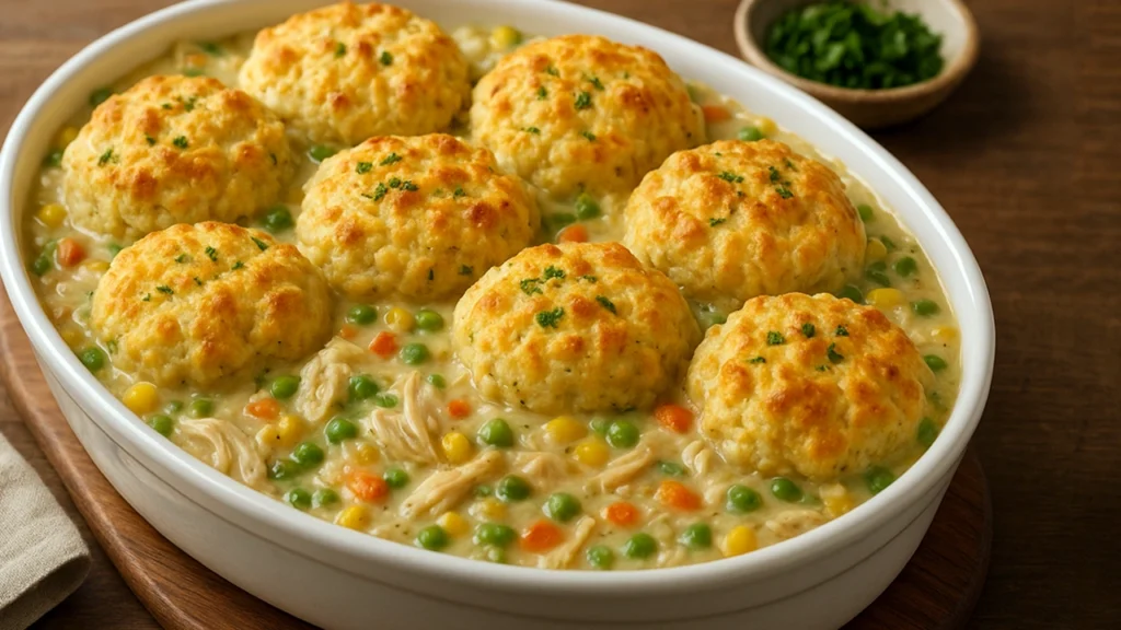 Cheddar Bay Biscuit Chicken Pot Pie Recipe