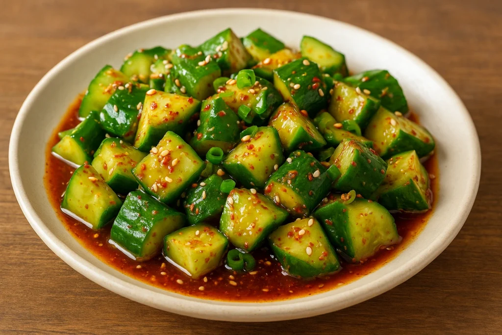 Gyu Kaku Spicy Addicting Cucumber Recipe
