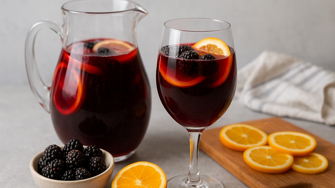 Outback Blackberry Sangria Recipe