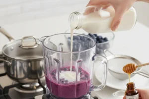 Blueberry Milk Recipe