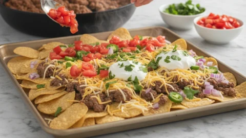 Denny's Zesty Nachos Recipe