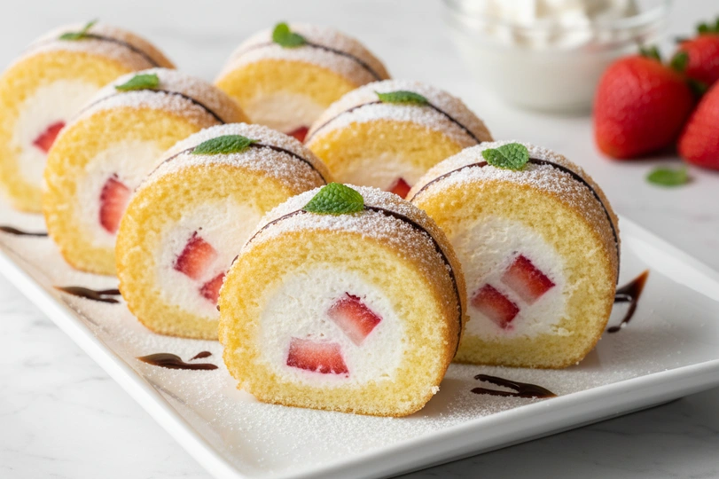 Strawberry Shortcake Sushi Recipe