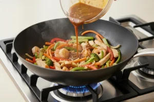 Triple Delight Chinese Food Recipe