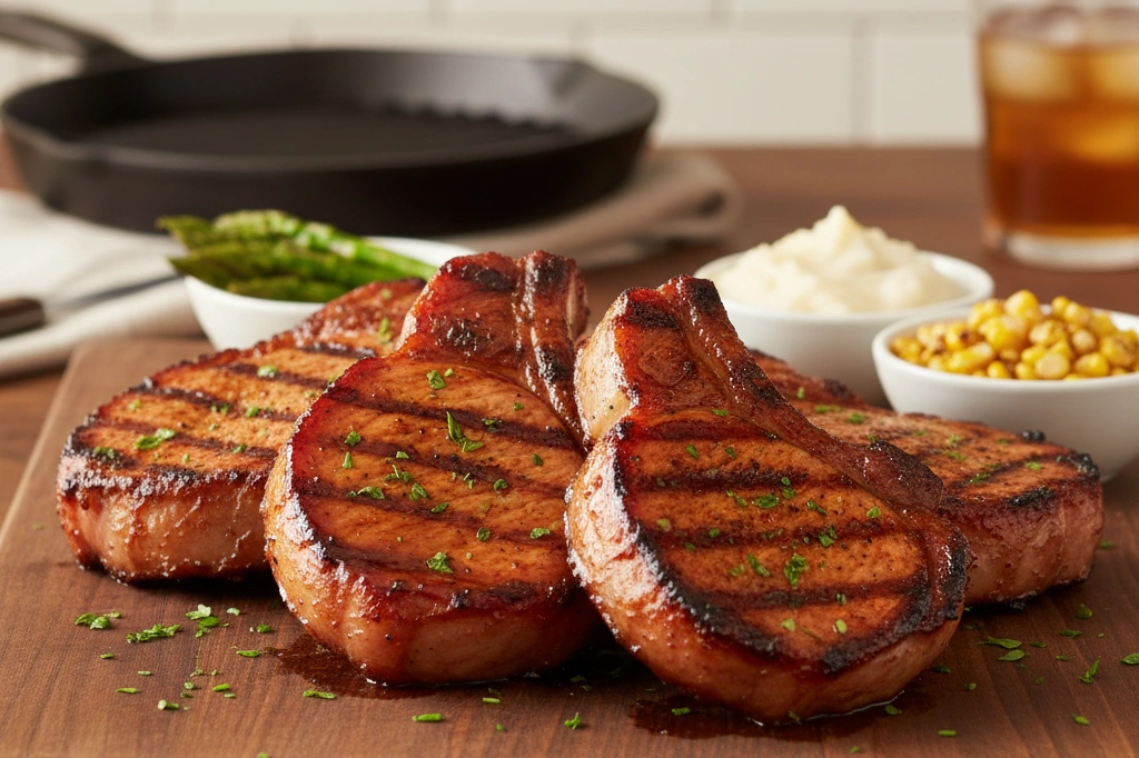 Longhorn Steakhouse Cowboy Pork Chops Recipe