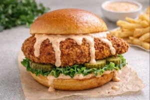 Zaxby’s Kickin’ Chicken Sandwich Recipe